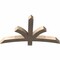 Ekena Millwork Davenport Smooth Timber Gable Bracket, Douglas Fir, 48"W x 28"H x 3 1/2"D x 3 1/2"F, 14/12 Pitch GBW048X28X0404DAV00SDF - alternate 5